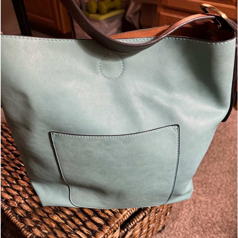 Blue Hydrangea Hobo bag